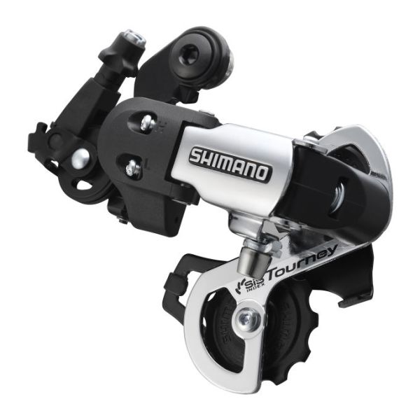 Shimano achterderailleur achterderailleur tourney rd-ft3 6 7 speed zilver zwart
