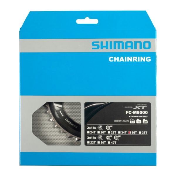 Shimano kettingblad Deore XT 11V 36T Y1RL98080 M8000