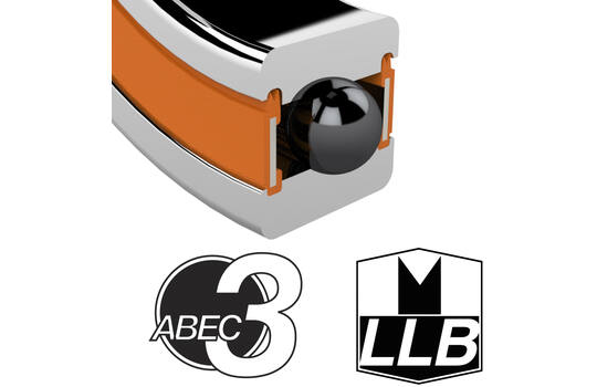 Enduro bearings mr 1526 llb - abec 3 (radial) - 15x26x7