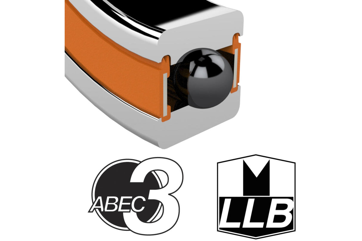 Enduro bearings mr 1526 llb - abec 3 (radial) - 15x26x7