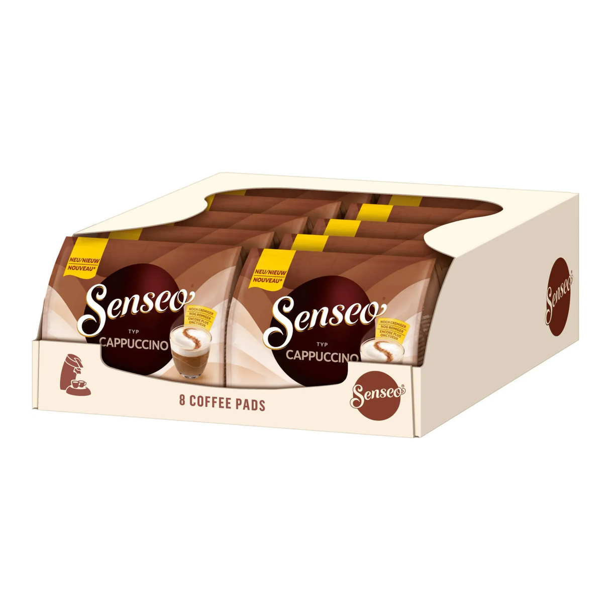 Senseo douwe egberts cappuccino (10x8 pads)