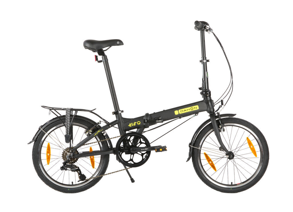 Buzaglo dahon vouwfiets 20 hit 6 spd. derailleur v-brakes pitch (mat zwart)