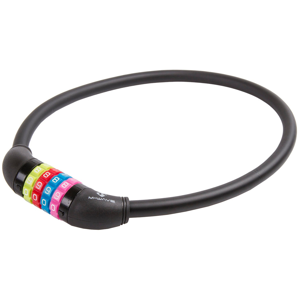 Messingschlager m-wave kabelslot 12 mm. 65 cm zwart met code