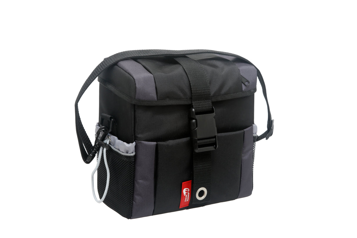 Burgers - new looxs new looxs vigo m turnlock zwart 132.356 stuurtas 9,5l