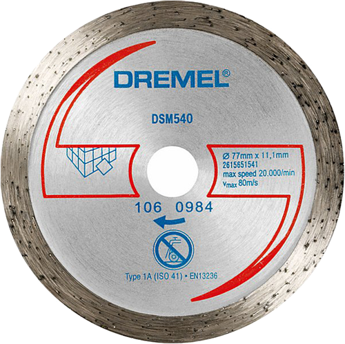 Dremel dr s540 dsm20 diamant snijschijf - 2615s540jb