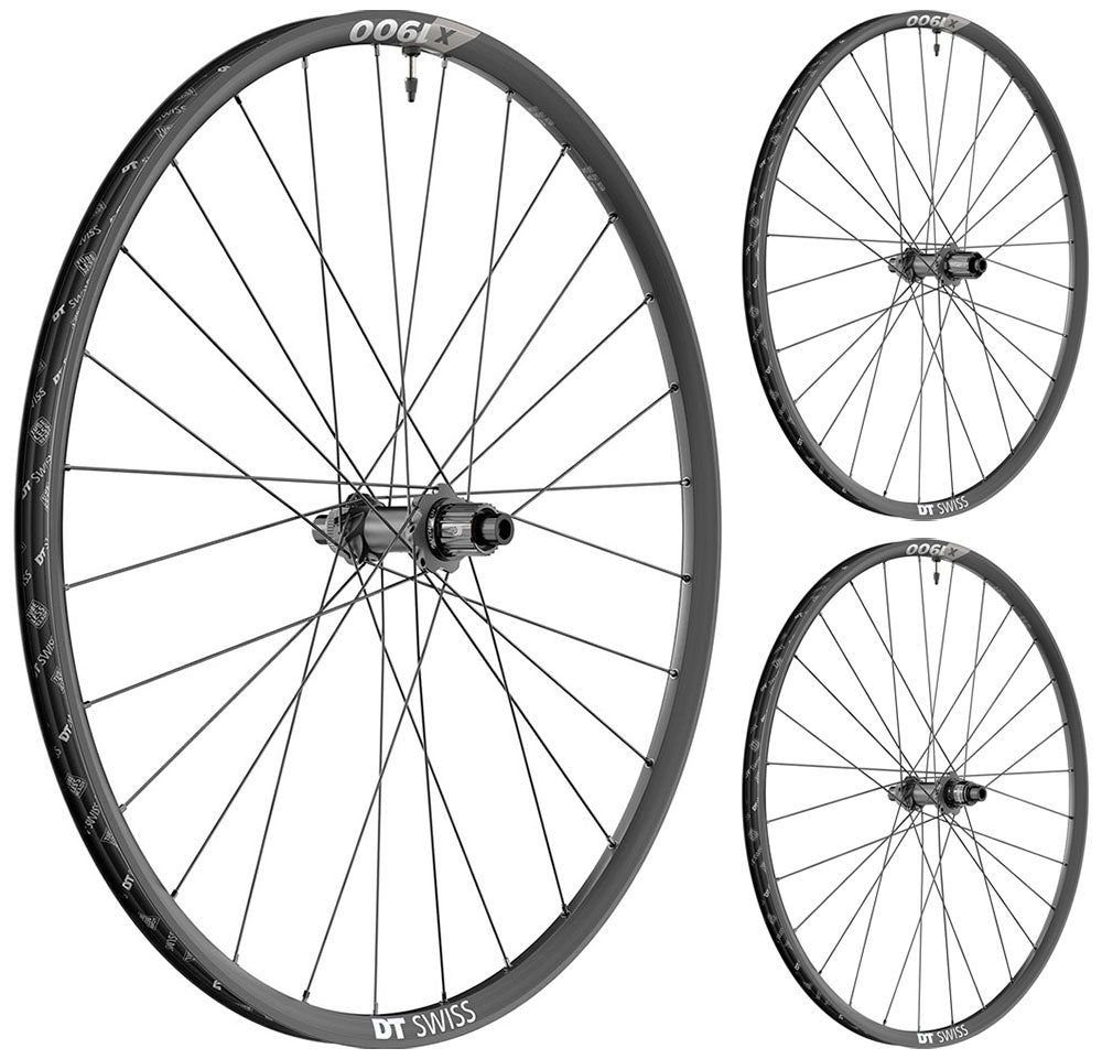 Dt swiss x 1900 spline® 29 25mm cl boost rear wheel | 25mm - 12 148mm - boost - sram xd