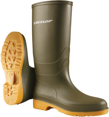 Dunlop 16247 laars pvc dull rapido groen - maat 35 - 00.032.015.35