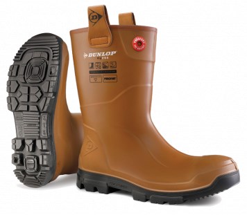 Dunlop lj2hr42 purofort rigpro s5 | bruin | maat 43 - 8713197053262