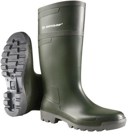 Dunlop w486711 hobby knielaars pvc groen - maat 43 - 15.032.040.43