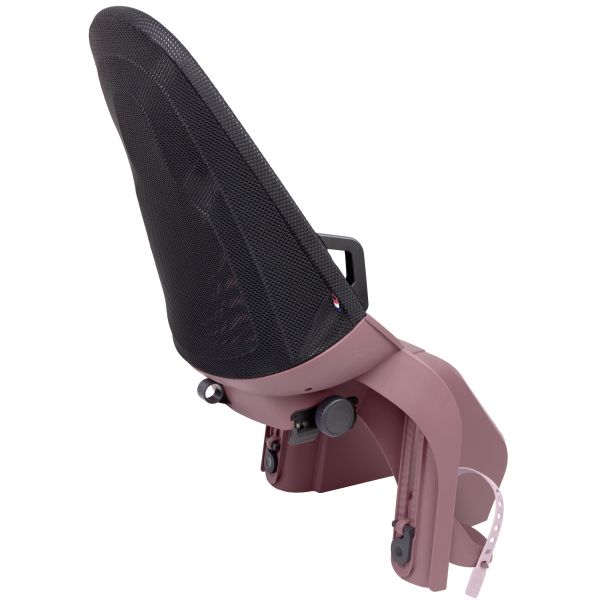 Qibbel kinderzitje achter air met dragerbevestiging (cfs) - plum rose