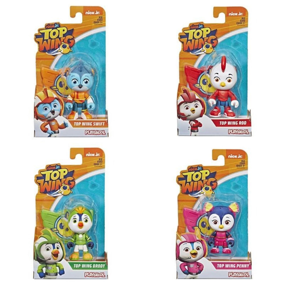 Hasbro top wing figuren 7 cm