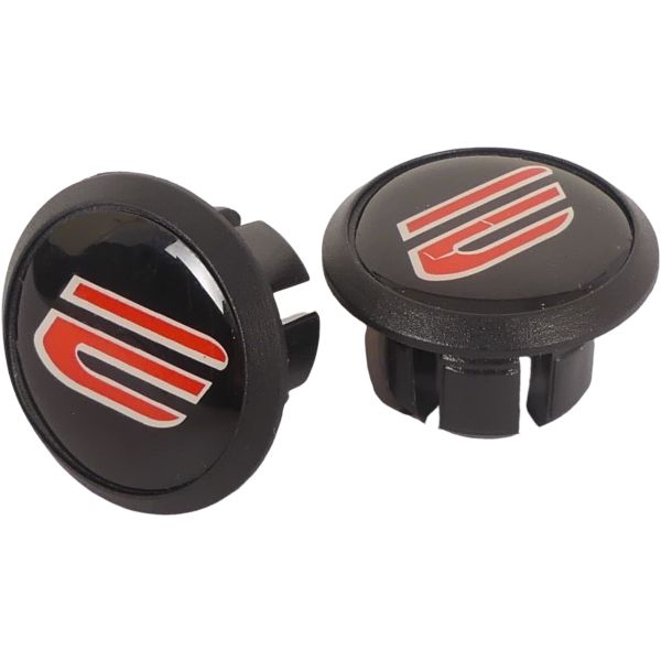 Edge stuurlint silicon anti-slip - rood (2 stuks in een doos)