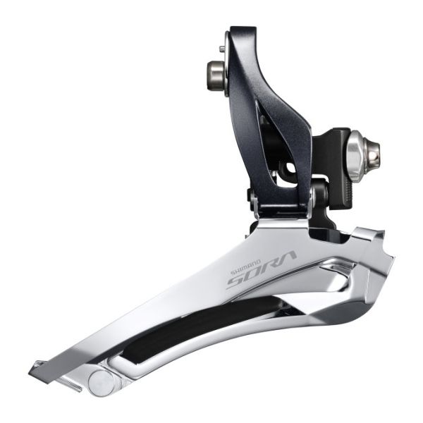 Voorderailleur 2 x 9-speed Shimano Sora FD-R3000 aanlas - down pull - 46-52T