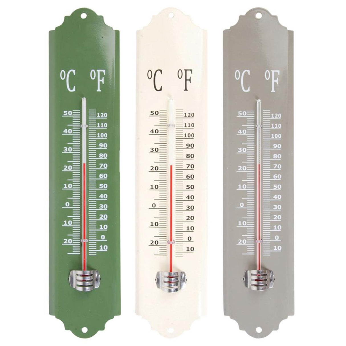 Esschert design metalen thermometer 30cm