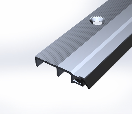 Ellen dorpelprofiel arp 5 (r5) | 100cm | aluminium - 020700050