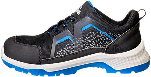 Emma safety footwear emma werkschoen crossforce fly d laag s3 | zwart blauw | maat 41 - 8715316153822