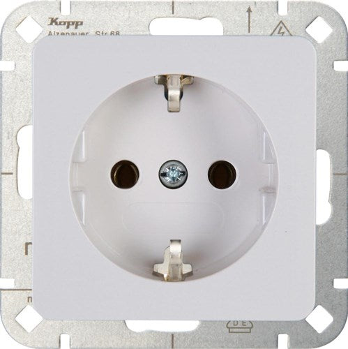 Enzo kopp hk02 wit inbouw stopcontact ra 4621100