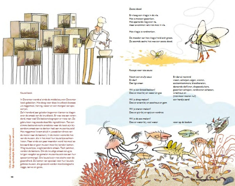 Gottmer er vloog een vliegje in de vla