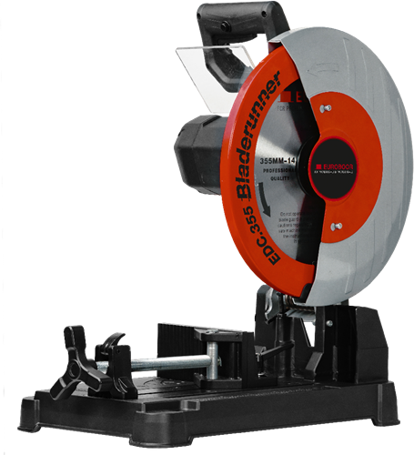 Euroboor edc.355 | afkortzaagmachine voor metaal | 355 mm | 2480 w | incl. zaagblad 355x66x2.4mm - edc.355