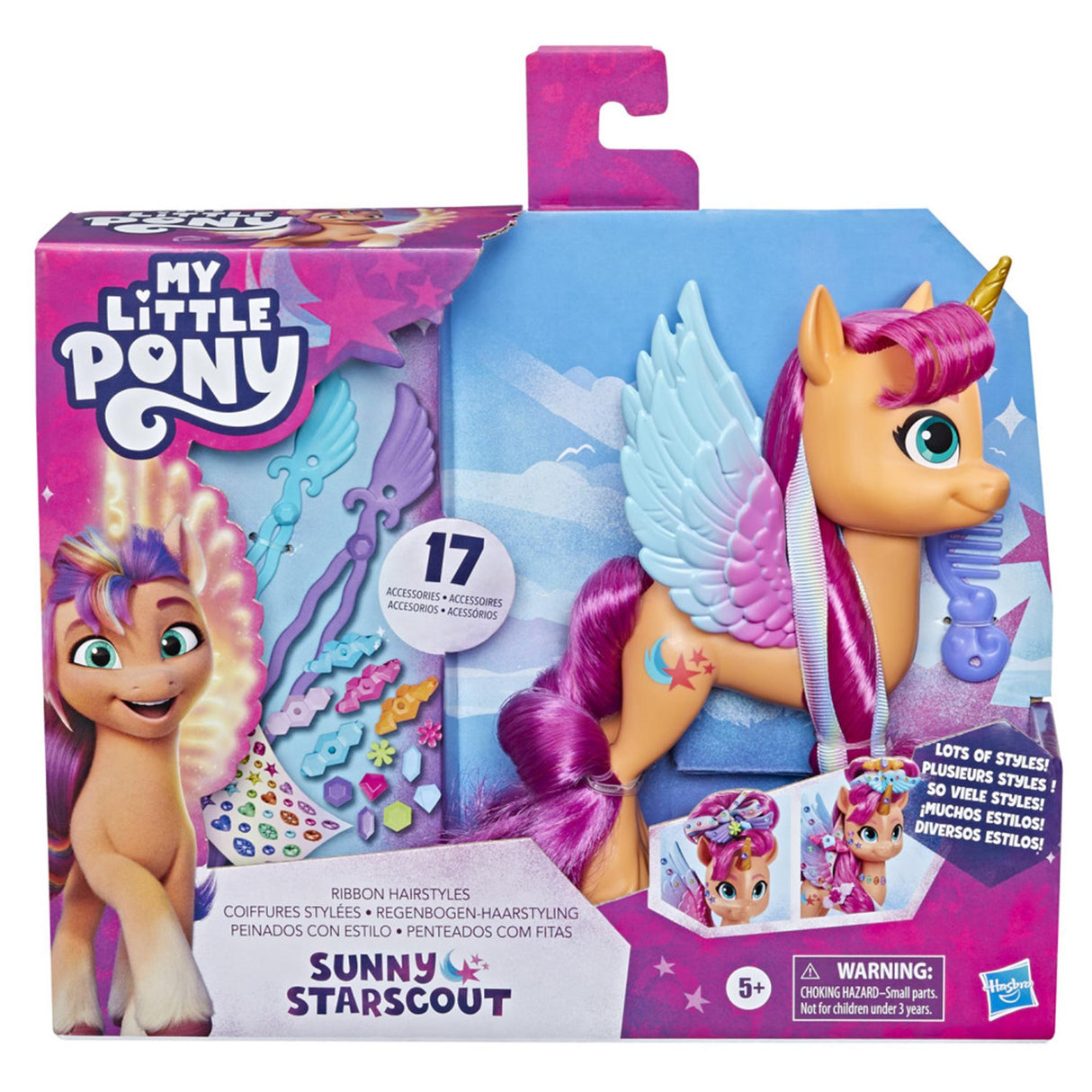 My little pony ribbon hairstyles sunny starscout - speelfiguur