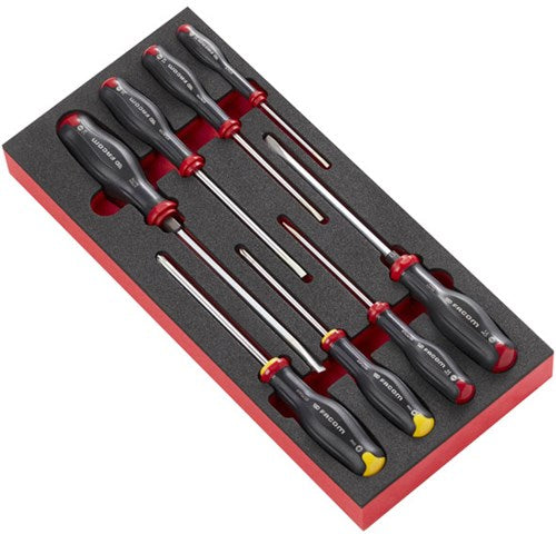 Facom modules protwist® schroevendraaiers in een foam inlay - modm.at1