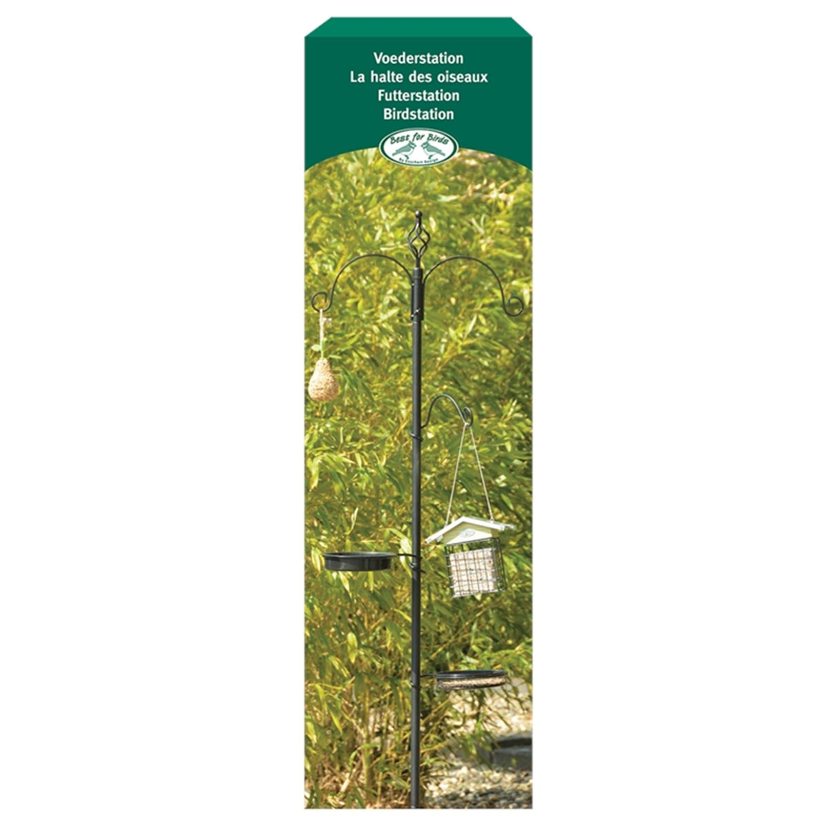 Esschert design voederstation metaal h200cm
