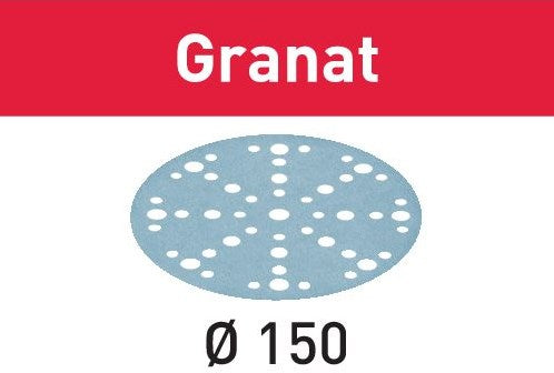 Festool accessoires schuurschijf stf d150 48 p100 gr 100 granat - 575163