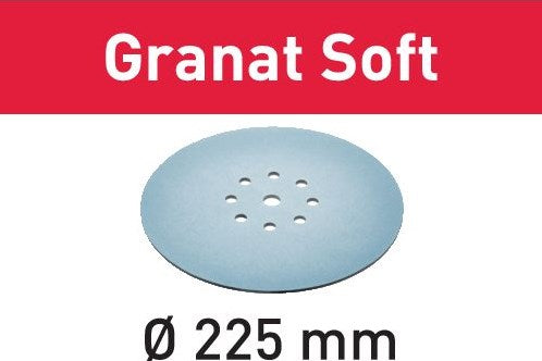 Festool accessoires schuurschijf stf d225 p150 gr s 25 granat soft - 204224