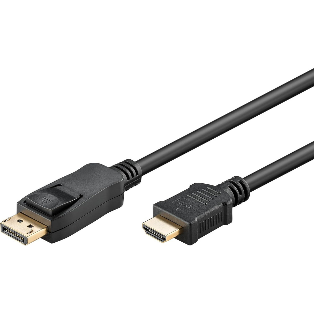 Goobay displayport 1.2 naar hdmi 2.0 verbindingskabel, 2 m (zwart)