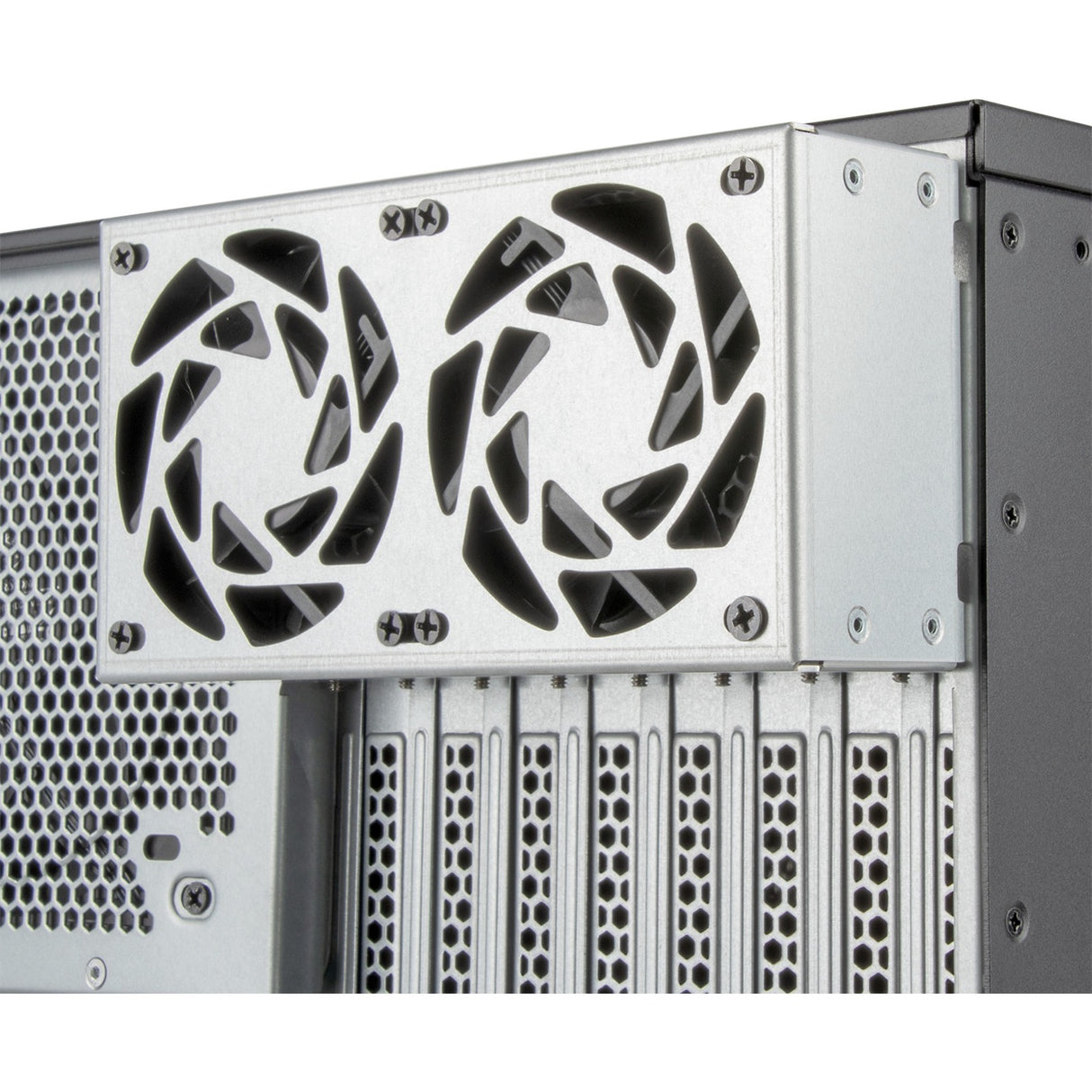 Silverstone rm52 server behuizing (zwart | 2x usb-a | 1x usb-c)
