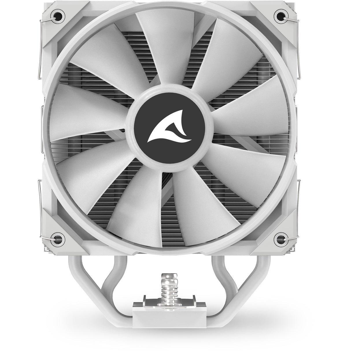 Sharkoon a40 rgb cpu-koeler (wit, 4-pins pwm fan-connector)