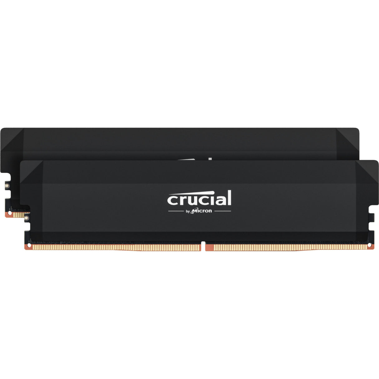 Crucial 64 gb ddr5-6000 (2x 32 gb) dual-kit werkgeheugen (zwart, cp2k32g60c40u5b, pro oc, xmp 3.0, expo)