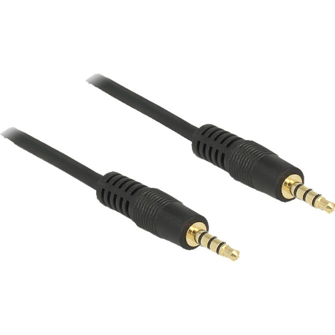 Delock 3,5 mm kabel (zwart, 1 meter)