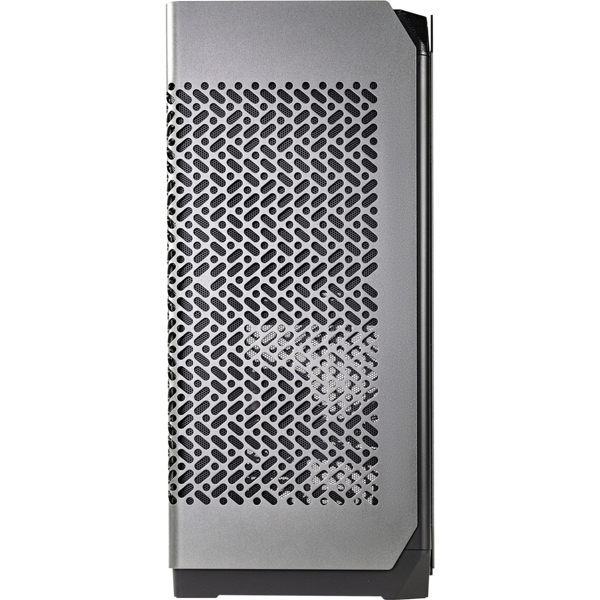 Cooler master ncore 100 max mini tower behuizing (donkergrijs | 2x usb-a | 1x usb-c)