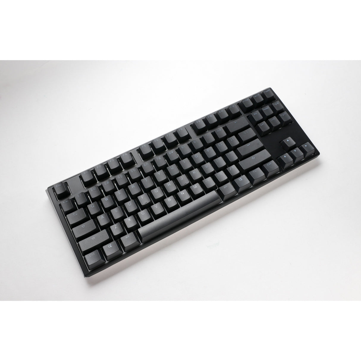 Ducky one 3 classic tkl rgb mechanisch toetsenbord (zwart, us lay-out (qwerty), cherry mx silent red, 80% (tkl), rgb leds, double-shot pbt, hot-swappable, quack mechanics)