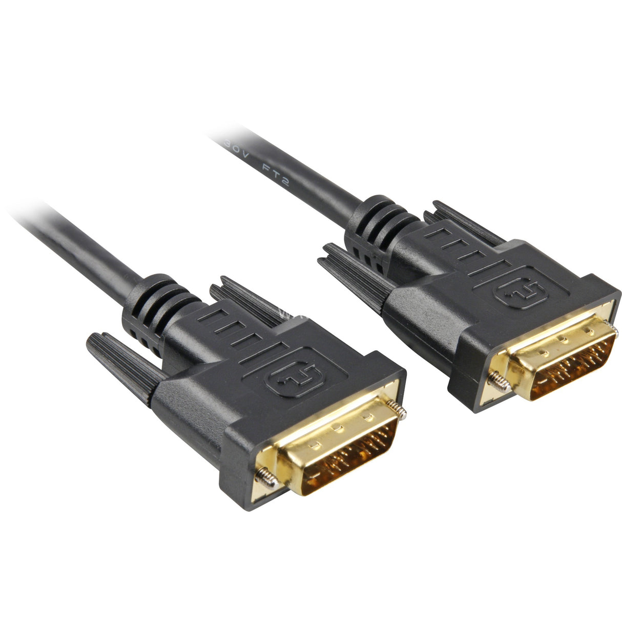 Sharkoon dvi-d kabel (zwart, 3 meter, single-link)