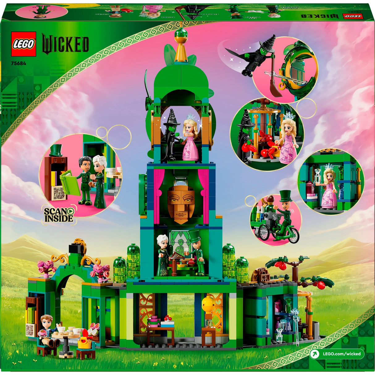 Lego wicked welkom in emerald city - 75684