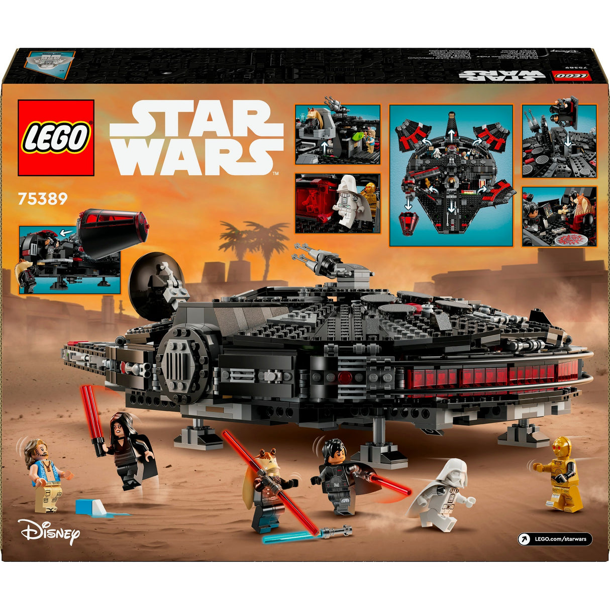 Lego star wars dark falcon - 75389