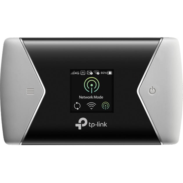 Tp-link 300mbps lte-advanced mobiele wifi m7450 wlan lte router (zwart zilver, micro-sim | mifi | met accu)