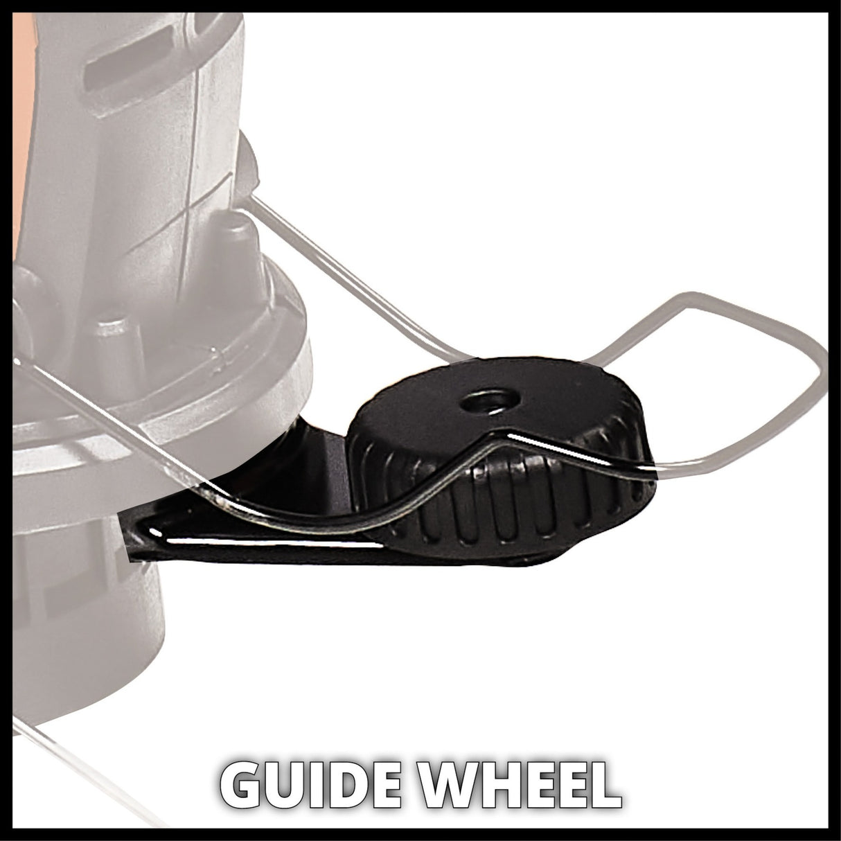 Einhell grastrimmer gc-et 4530 kit (rood zwart)