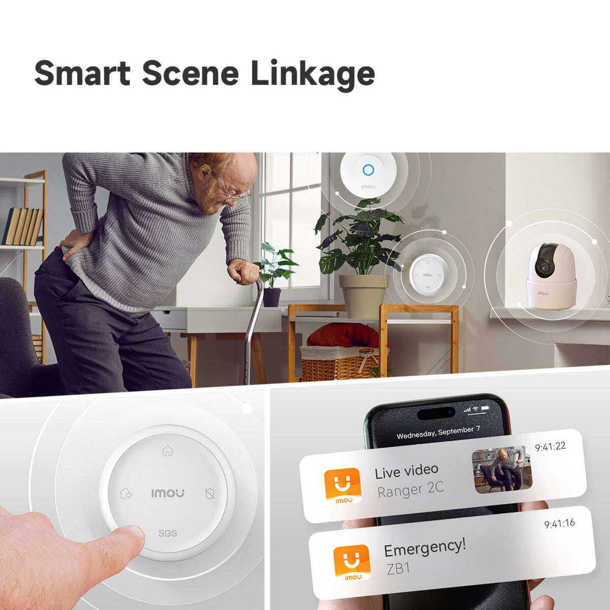 Imou zb1 afstandsbediening (wit, zigbee)