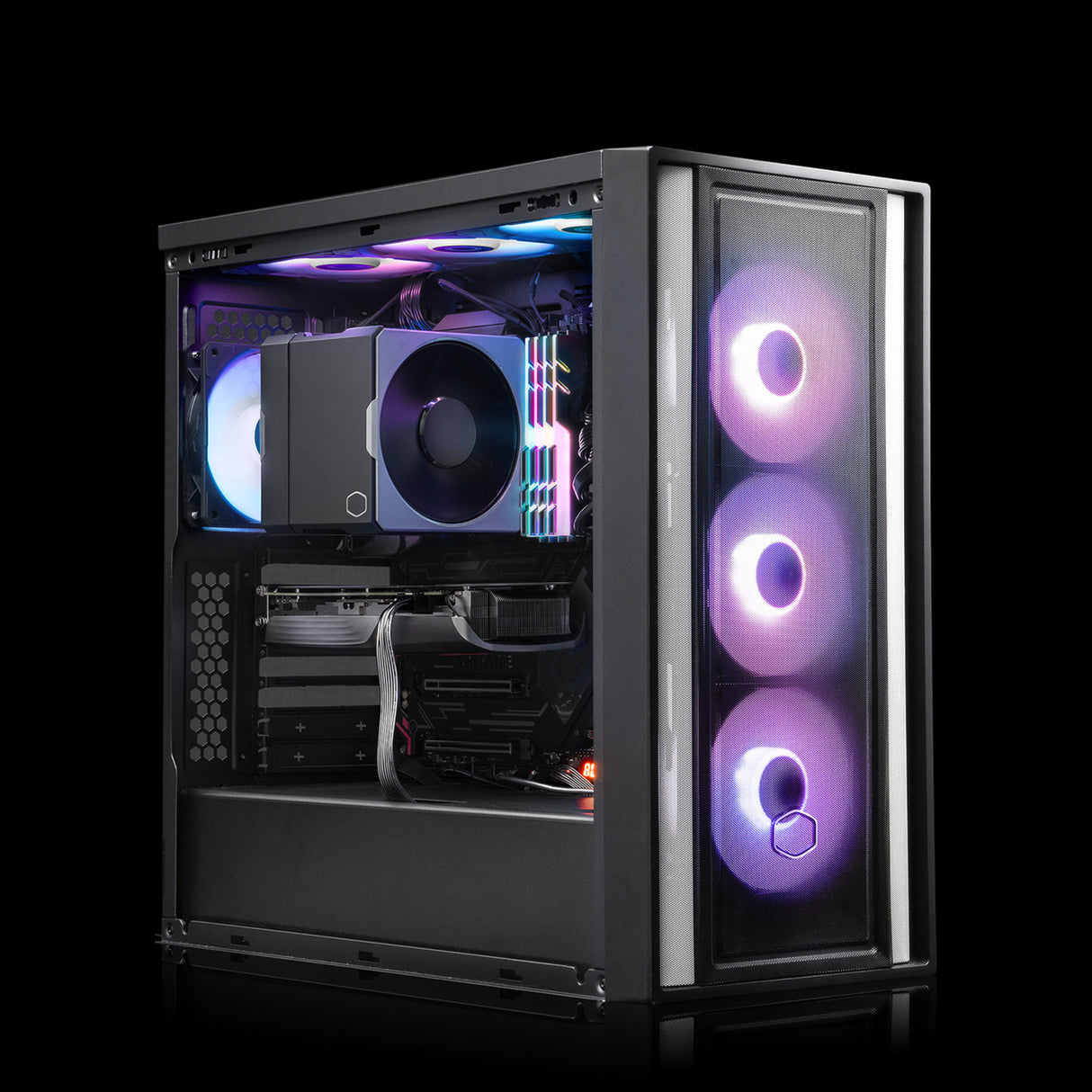 Cooler master hyper 612 apex cpu-koeler (zwart)