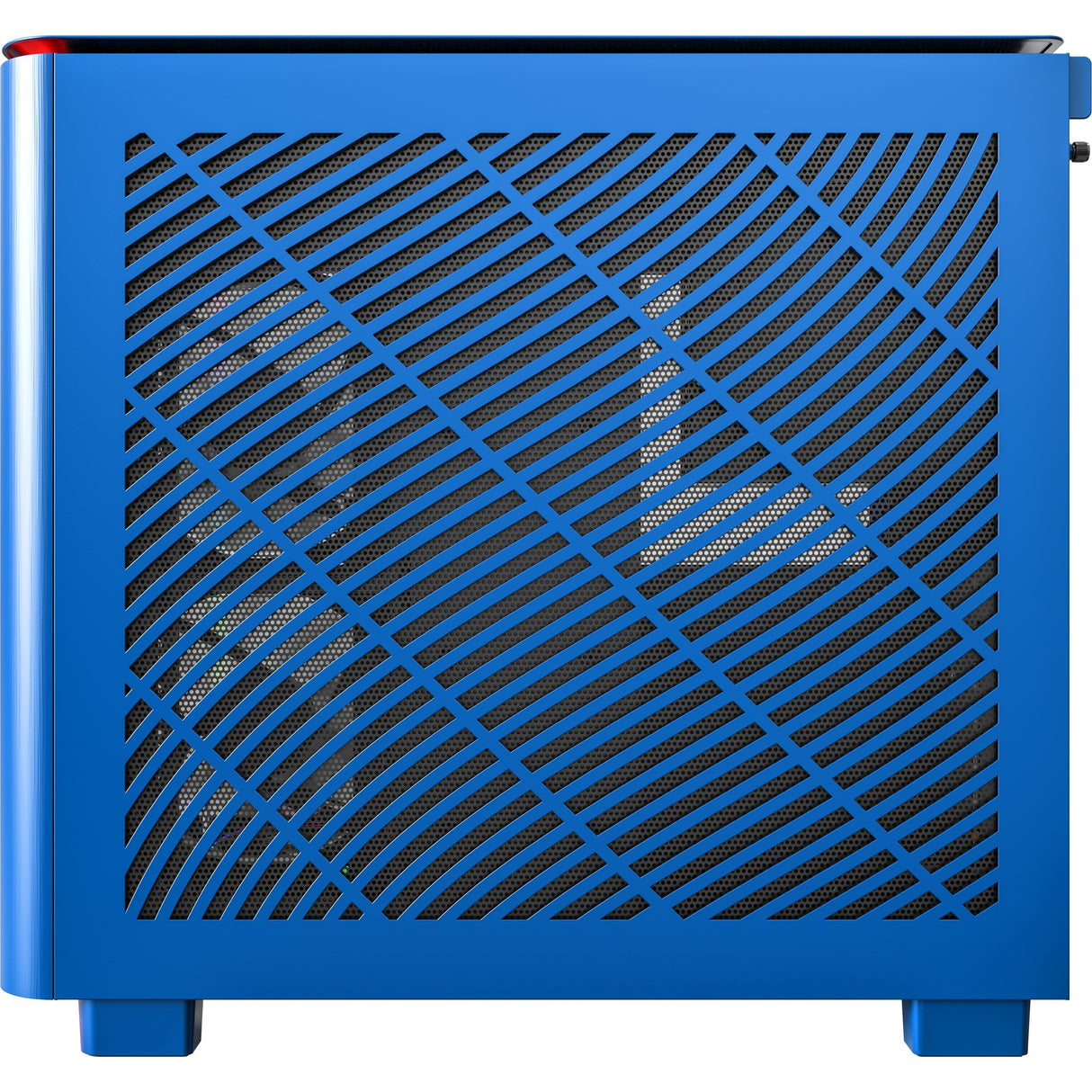 Montech king 95 pro midi tower behuizing (blauw | 2x usb-a | 1x usb-c | rgb | tempered glass)