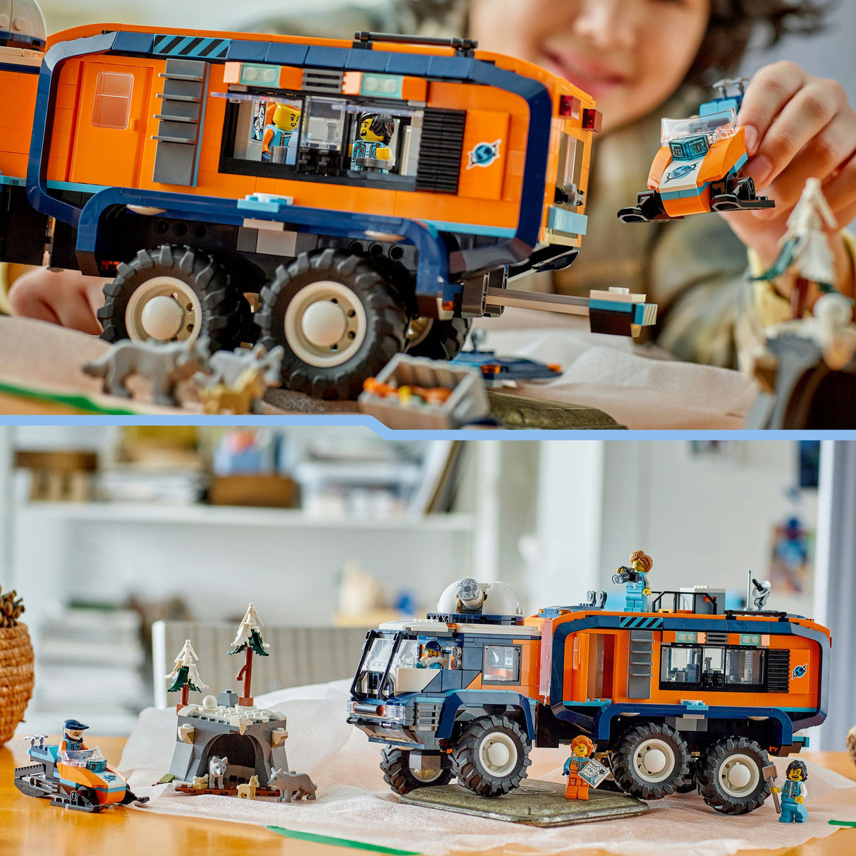 Lego ® city laboratoriumtruck op de noordpool bouwset - 60471