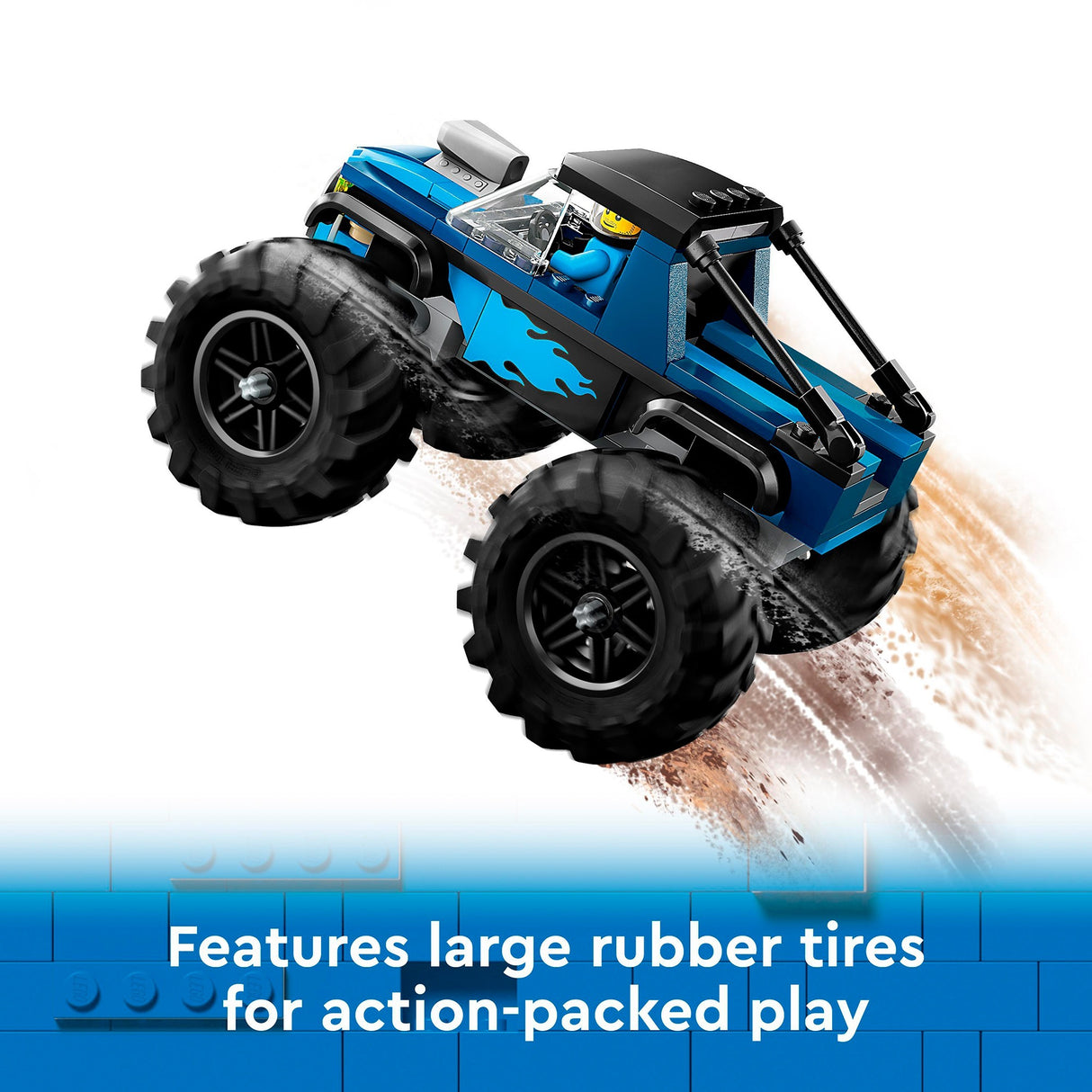Lego city blauwe monstertruck - 60402