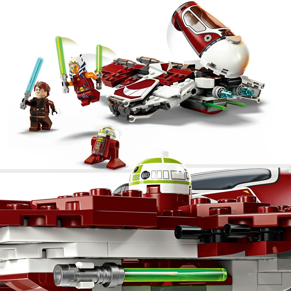 Lego star wars™ ahsoka's jedi interceptor™ 75401