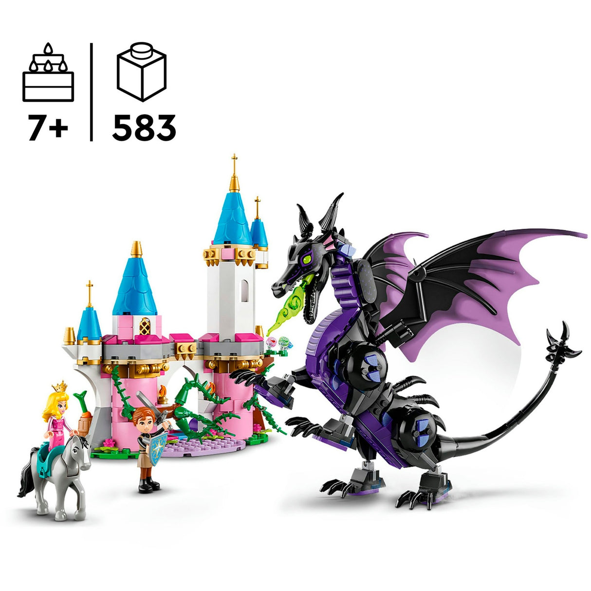 Lego ǀ disney princess maleficent in drakenvorm - 43240