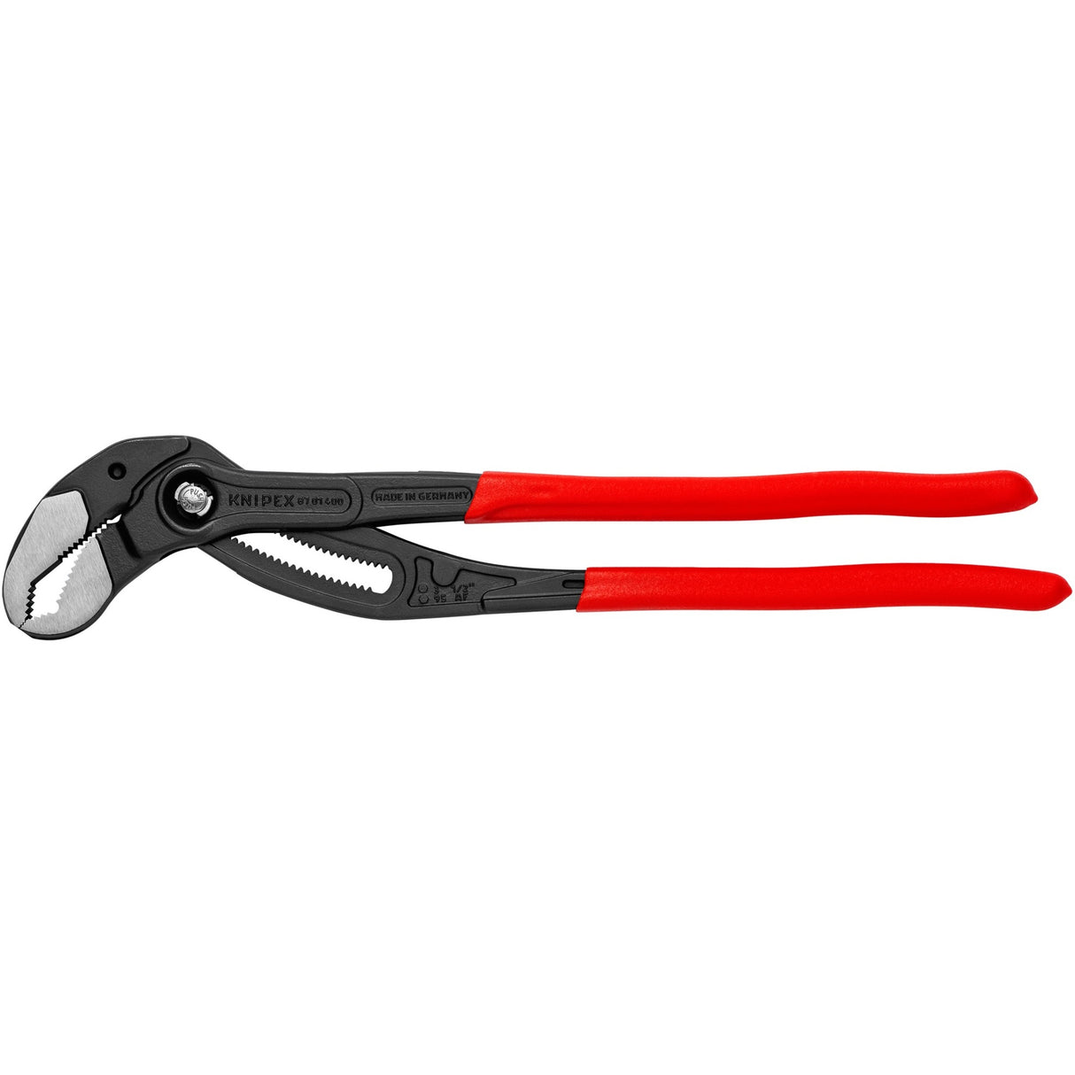Knipex 87 01 400 waterpomptang cobra gepolijst 400mm
