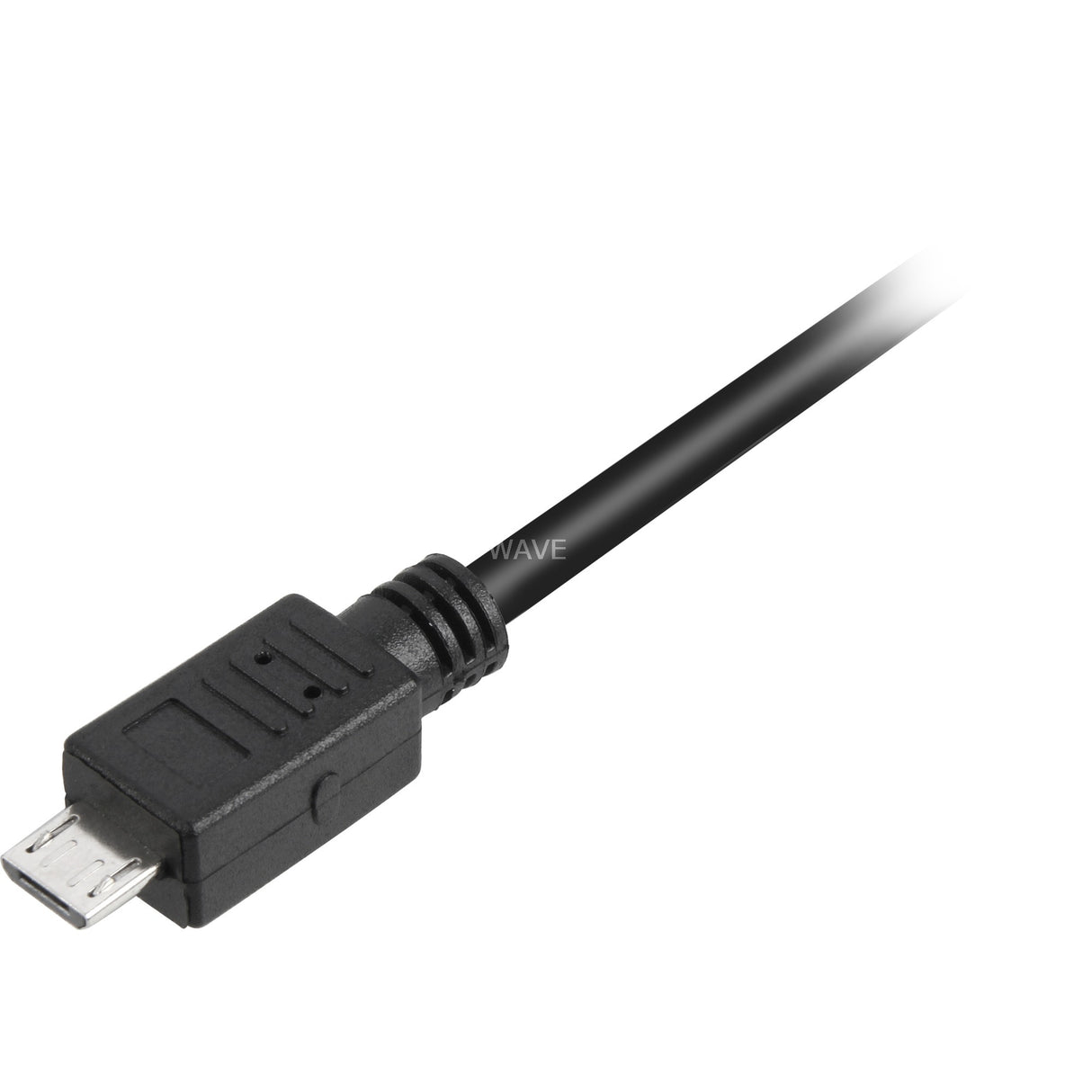 Sharkoon usb-a 2.0 > micro usb-b kabel (zwart, 1 meter)