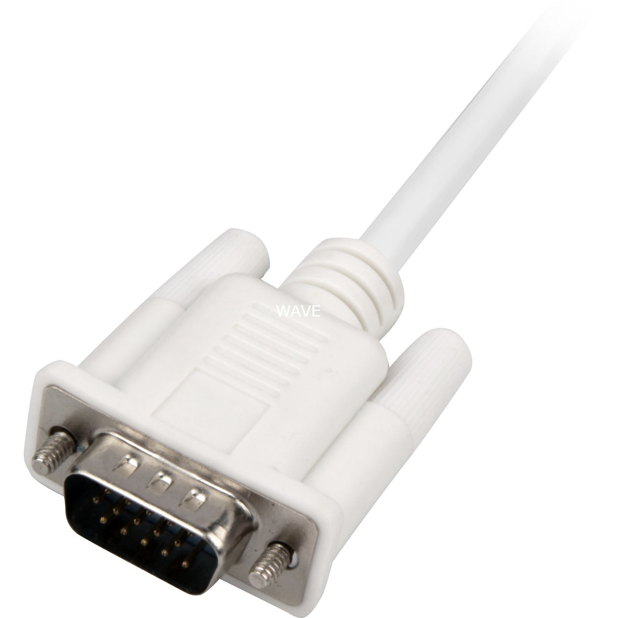 Delock vga (male) + usb-a (male) naar hdmi (female) adapter (wit, 0,25 meter)